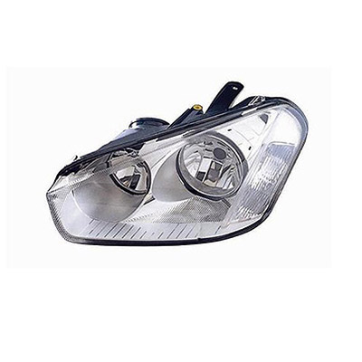 Left Front Headlight, H7+H1 - Electric with Motor