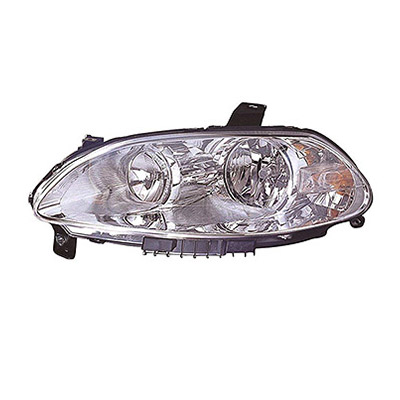 Left Front Headlight, H7+H1 - Electric with Motor