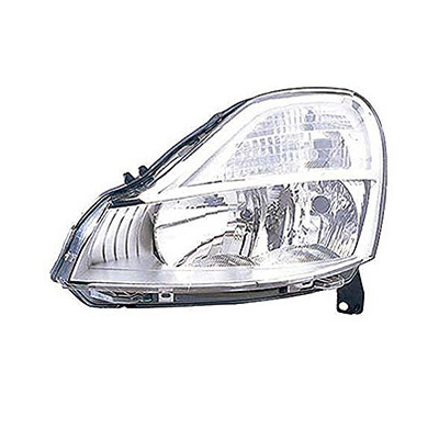Left Front Headlight, H7+H1 - Electric with Motor