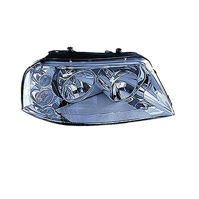 Left Front Headlight, H7+H1 - Electric with Motor