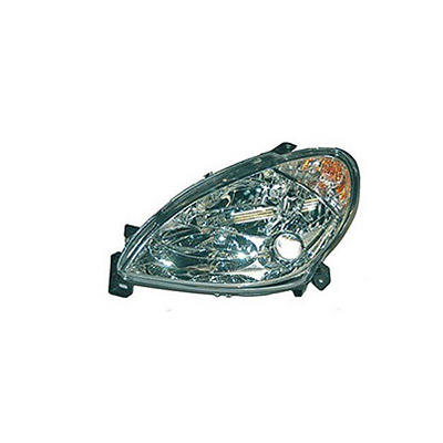 Left Front Headlight, H7+H1 - Electric with Motor