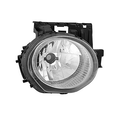 Front Headlight - H4 - Electric without Motor, Right  side