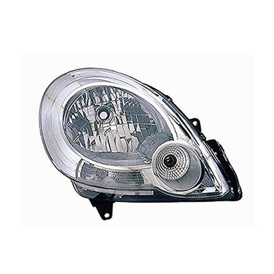 Front Headlight - H4 - Electric without Motor, Right  side