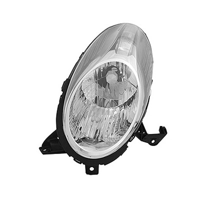 Front Headlight - H4 - Electric without Motor, Right  side