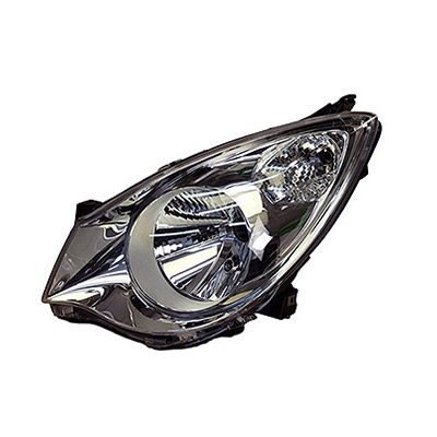 Front Headlight - H4 - Electric without Motor, Left side