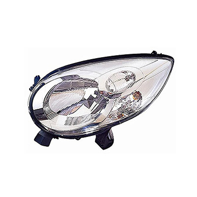 Front Headlight - H4 - Electric without Motor, Left side