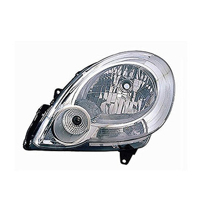 Front Headlight - H4 - Electric without Motor, Left side