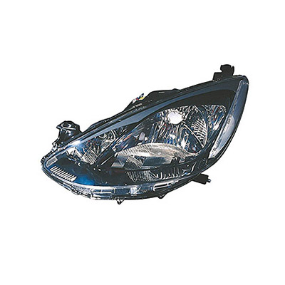 Front Headlight - H4 - Electric without Motor, Left side