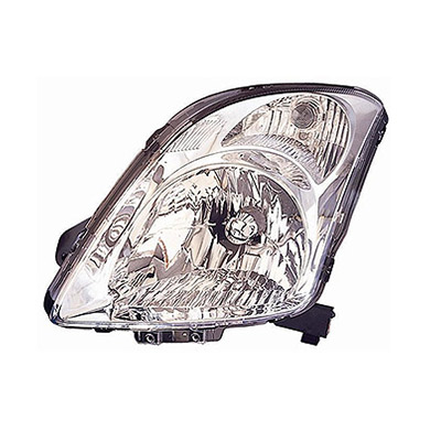 Front Headlight - H4 - Electric without Motor, Left side