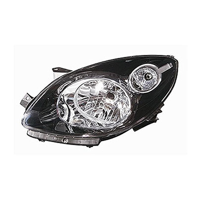 Front Headlight - H4 - Electric without Motor, Left side