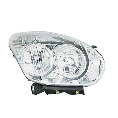 Front Headlight Right side - H7+H7 - Electric with Motor