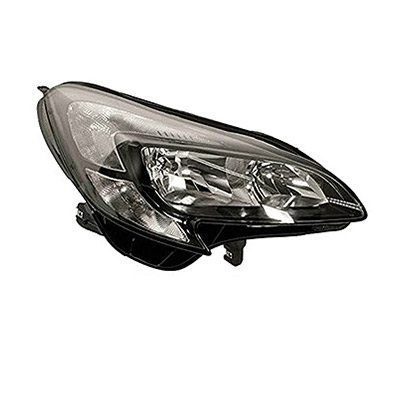 Front Headlight Right side - H7+H7 - Electric with Motor