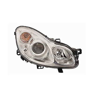 Front Headlight Right side - H7+H7 - Electric with Motor