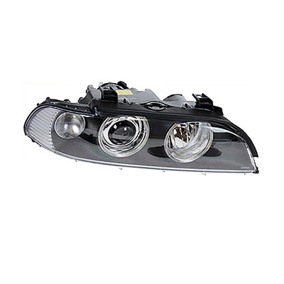 Front Headlight Right side - H7+H7 - Electric with Motor