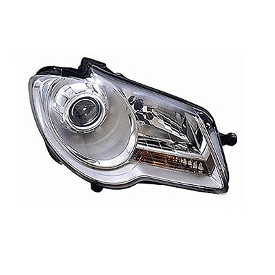 Front Headlight Right side - H7+H7 - Electric with Motor