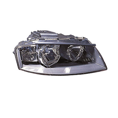 Front Headlight Right side - H7+H7 - Electric with Motor