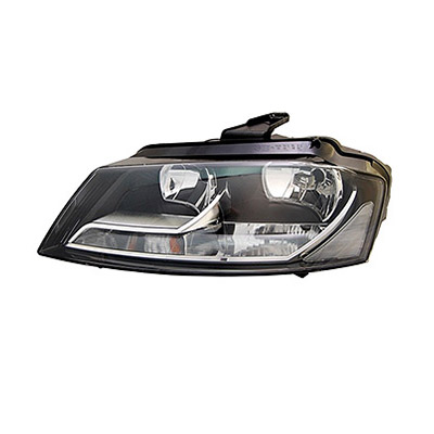 Front Headlight Right side - H7+H7 - Electric with Motor