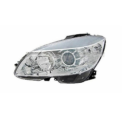 Front Headlight Left side - H7+H7 - Electric with Motor