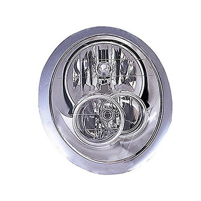 Front Headlight Left side - H7+H7 - Electric with Motor