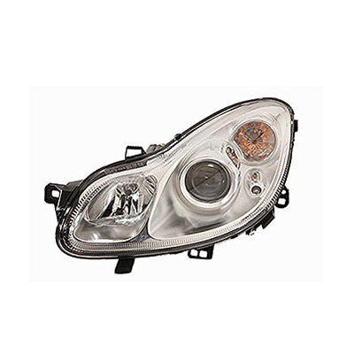 Front Headlight Left side - H7+H7 - Electric with Motor