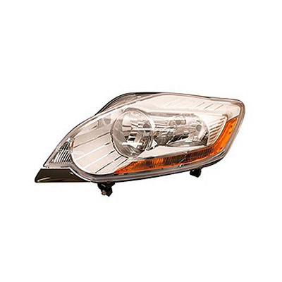 Front Headlight Left side - H7+H7 - Electric with Motor