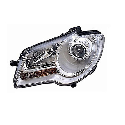 Front Headlight Left side - H7+H7 - Electric with Motor