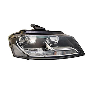 Front Headlight Left side - H7+H7 - Electric with Motor