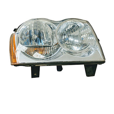 Front Headlight - H7+H1 - Electric, Right side