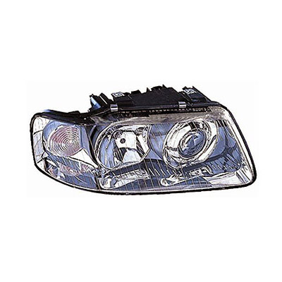 Front Headlight - H7+H1 - Electric, Right side