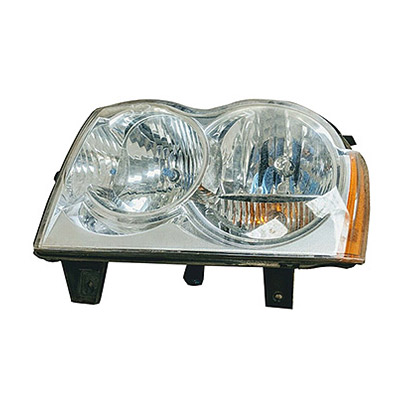 Front Headlight - H7+H1 - Electric, Left side
