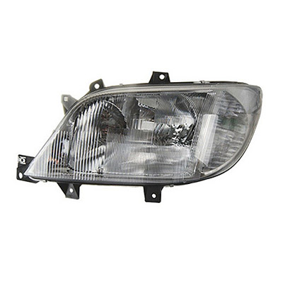Front Headlight - H7+H1 - Electric, Left side