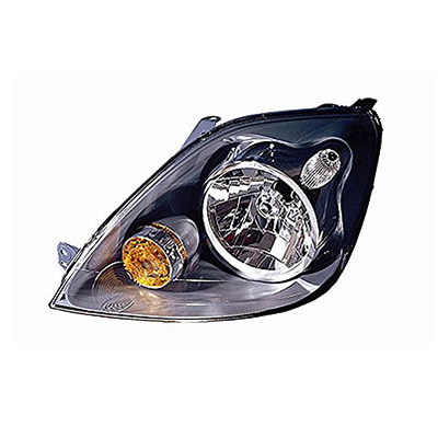 Front Headlight, H4 - Electric - Left side
