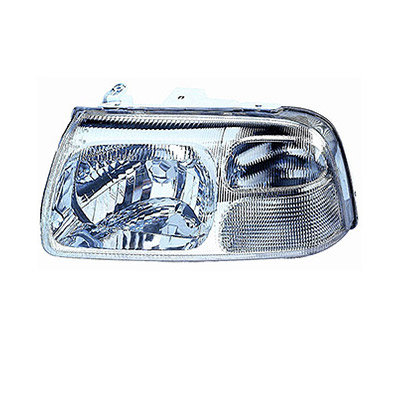 Front Headlight, H4 - Electric - Left side