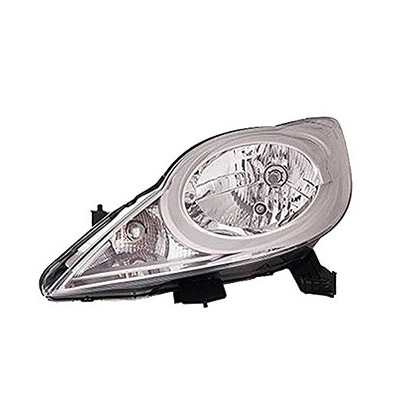 Front Headlight, H4 - Electric - Left side