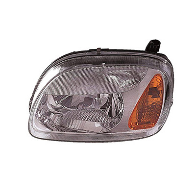 Front Headlight, H4 - Electric - Left side