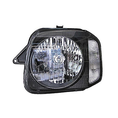 Front Headlight, H4 - Electric - Right side