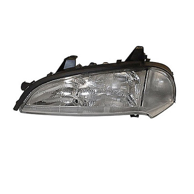 Front Headlight Left side - H1+H1 - Electric