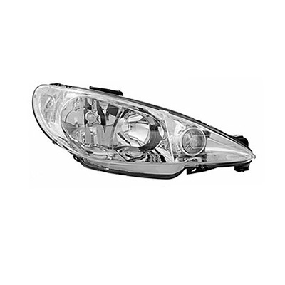 Front Headlight Right side - H7+H7 - Electric