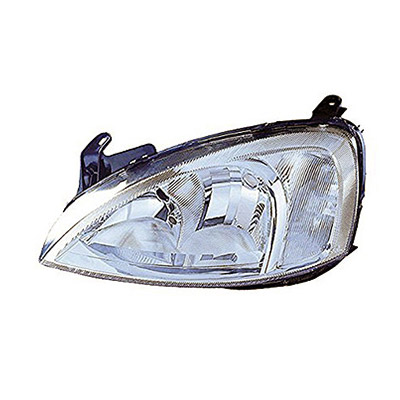 Front Headlight Right side - H7+H7 - Electric