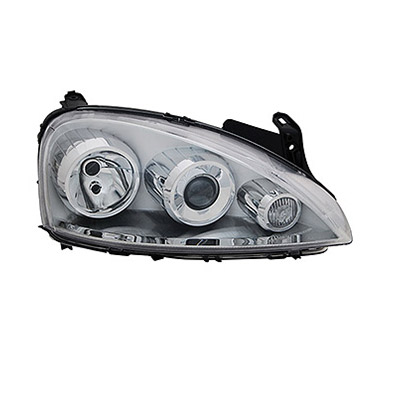 Front Headlight Right side - H7+H7 - Electric