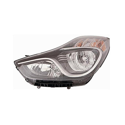 Front Headlight Left side - H7+H7 - Electric