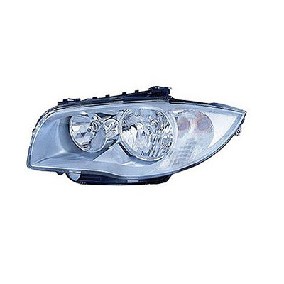 Front Headlight Left side - H7+H7 - Electric