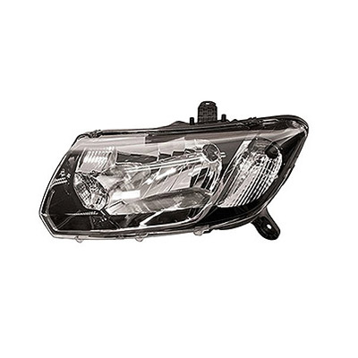 Front Headlight, H4 - Manual - Left side