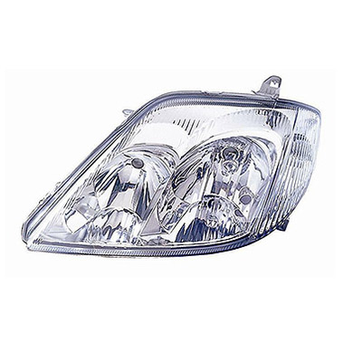 Front Headlight Left side - H7+HB3 - Electric
