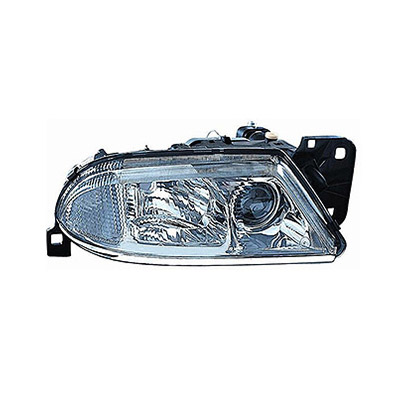 Front Headlight Right side - H7+HB3 - Electric