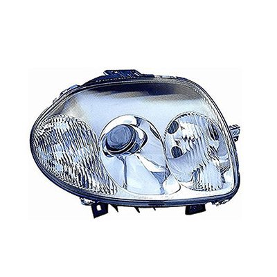 Front Headlight Right side - H7+HB3 - Electric