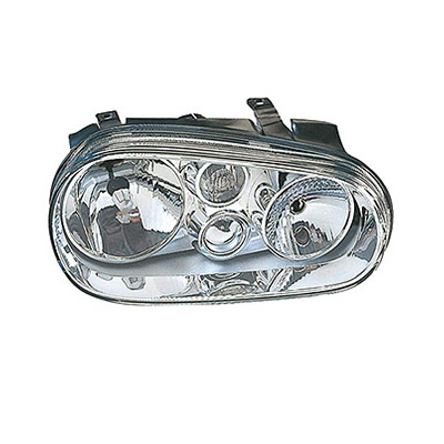 Front Left Headlight H7+H1 AUDI / VOLKSWAGEN GOLF