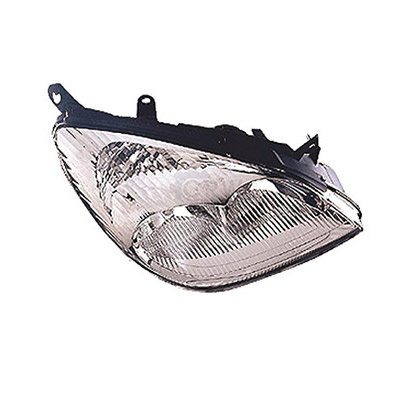 Front Headlight Right side - H4+H7 - Electric