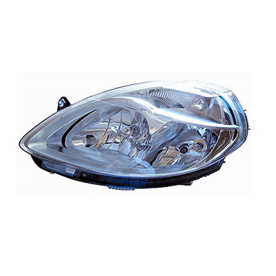 Front Headlight Left side - H7+H3 - Electric