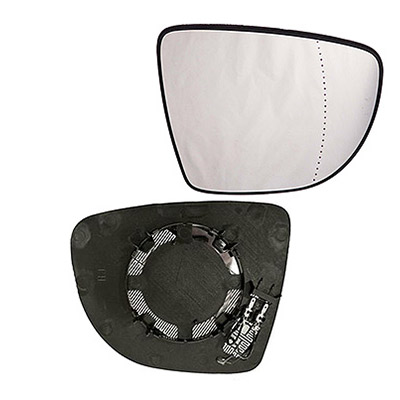 Heated Exterior Mirror Replacement Glass right